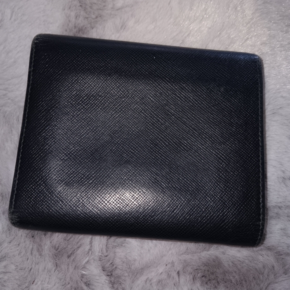 Prada steffiano black leather wallet - Picture 5 of 8